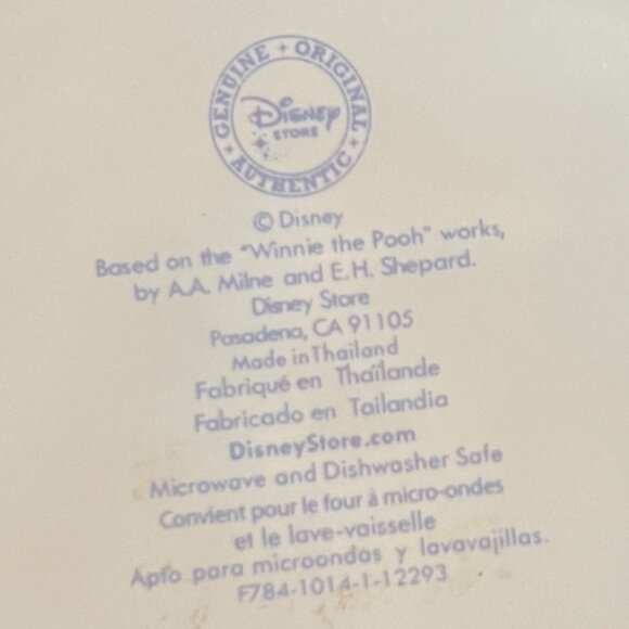 DISNEY STORE Winnie-the-Pooh Eeyore & Red Balloon Mug ~ A.A. Milne ~ Piglet - Picture 13 of 13